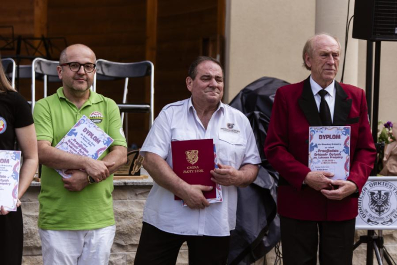 I Przegląd Orkiestr Dętych im. Łukasza Przepióry w Parku Miejskim w Złotym Stoku