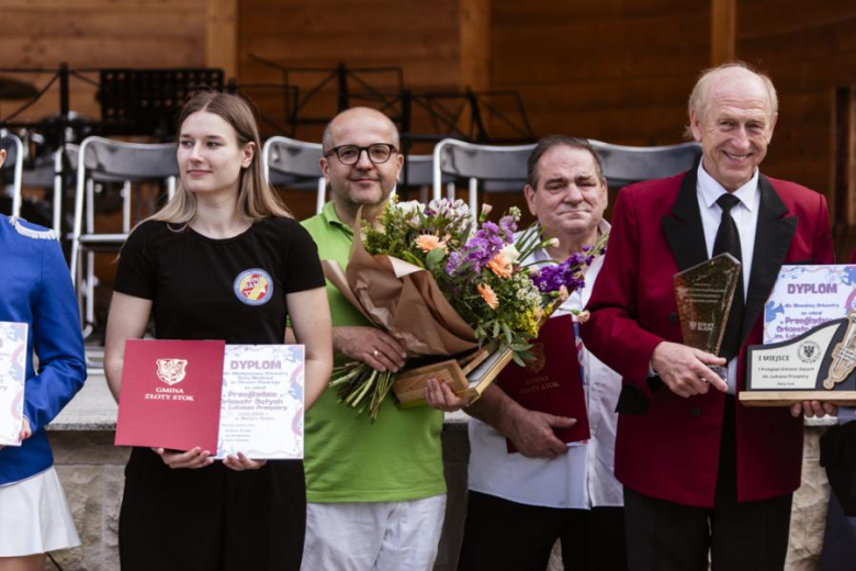 I Przegląd Orkiestr Dętych im. Łukasza Przepióry w Parku Miejskim w Złotym Stoku