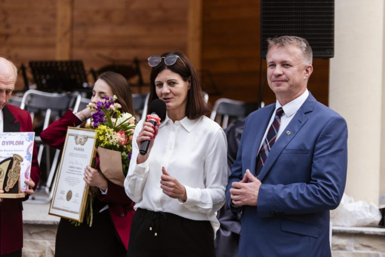 I Przegląd Orkiestr Dętych im. Łukasza Przepióry w Parku Miejskim w Złotym Stoku