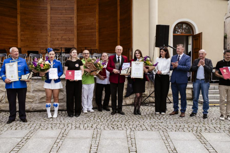 I Przegląd Orkiestr Dętych im. Łukasza Przepióry w Parku Miejskim w Złotym Stoku