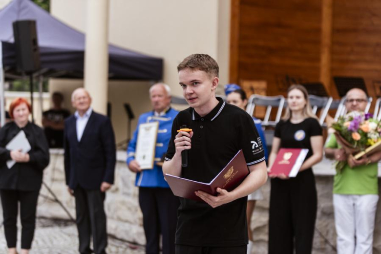 I Przegląd Orkiestr Dętych im. Łukasza Przepióry w Parku Miejskim w Złotym Stoku