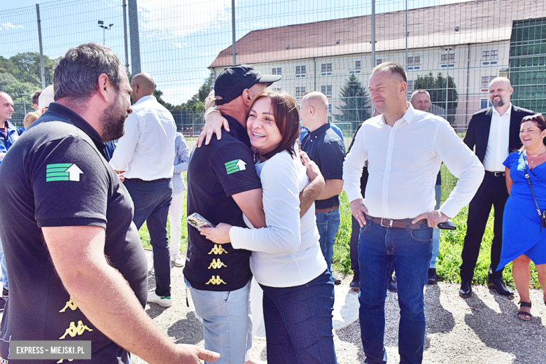 Minister Sportu i Turystyki oraz wicemarszałek Sejmu z wizytą w Kamieńcu Ząbkowickim
