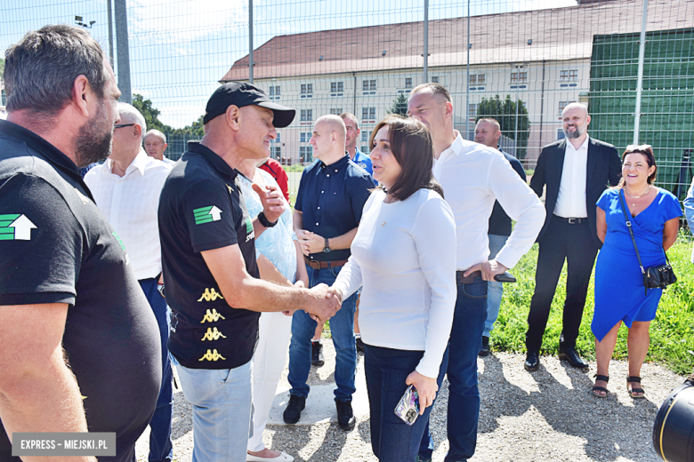 Minister Sportu i Turystyki oraz wicemarszałek Sejmu z wizytą w Kamieńcu Ząbkowickim
