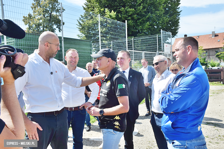 Minister Sportu i Turystyki oraz wicemarszałek Sejmu z wizytą w Kamieńcu Ząbkowickim
