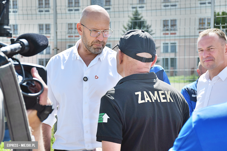 Minister Sportu i Turystyki oraz wicemarszałek Sejmu z wizytą w Kamieńcu Ząbkowickim
