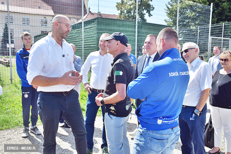 Minister Sportu i Turystyki oraz wicemarszałek Sejmu z wizytą w Kamieńcu Ząbkowickim
