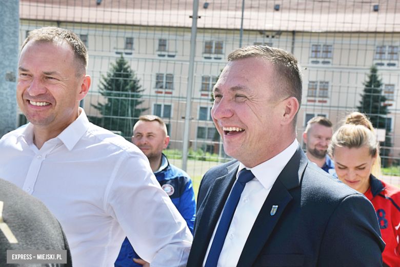 Minister Sportu i Turystyki oraz wicemarszałek Sejmu z wizytą w Kamieńcu Ząbkowickim
