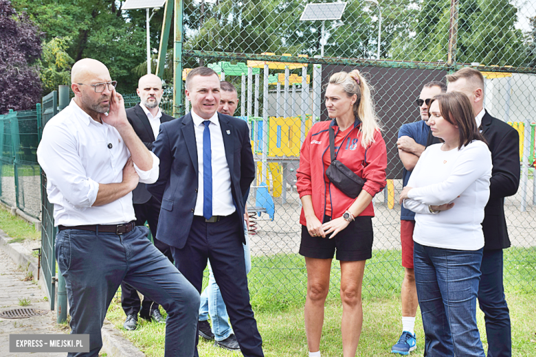 Minister Sportu i Turystyki oraz wicemarszałek Sejmu z wizytą w Kamieńcu Ząbkowickim
