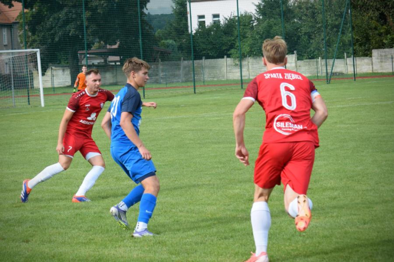A-klasa, gr. III: Sparta Ziębice 2:1 (1:0) Orzeł II Ząbkowice Śląskie