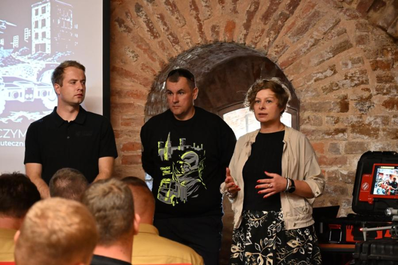 Ćwiczenia służb w Twierdzy Srebrna Góra