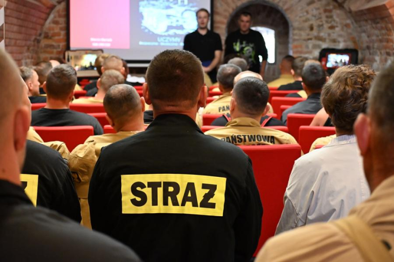 Ćwiczenia służb w Twierdzy Srebrna Góra