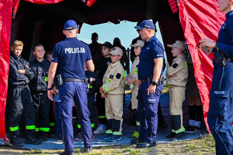 Ćwiczenia służb w Twierdzy Srebrna Góra