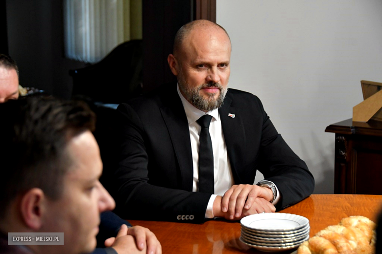 Zakończenie prac na zbiorniku wodnym Topola. Briefing prasowy