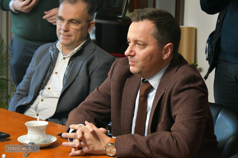 Zakończenie prac na zbiorniku wodnym Topola. Briefing prasowy