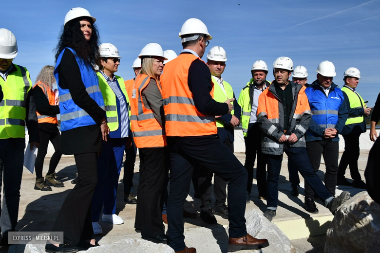 Zakończenie prac na zbiorniku wodnym Topola. Briefing prasowy