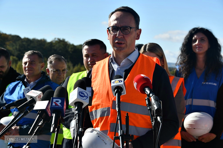 Zakończenie prac na zbiorniku wodnym Topola. Briefing prasowy
