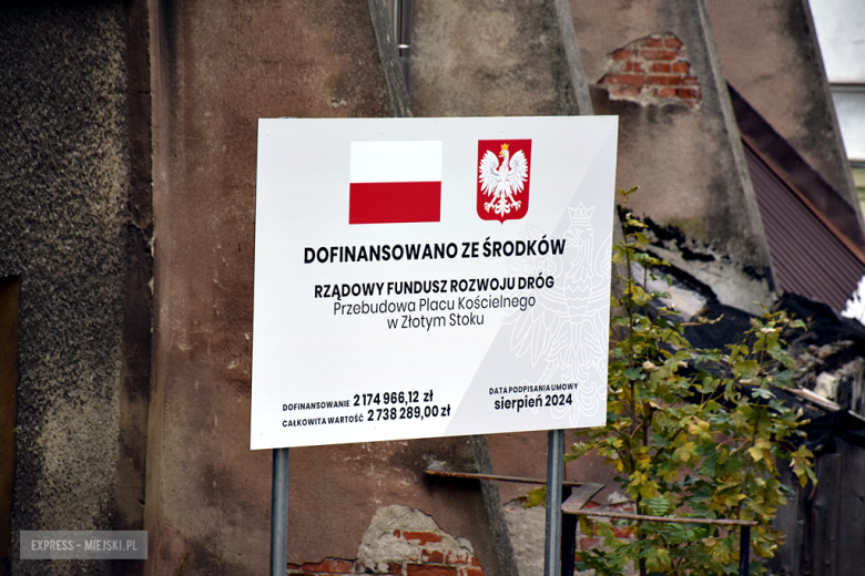 Po rocznej przebudowie Plac Kościelny ponownie otwarty