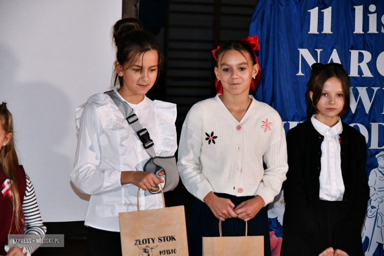 Uroczysta akademia z okazji Święta Niepodległości w Złotym Stoku