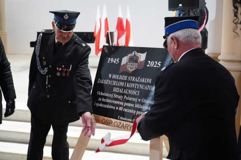 	Nowy sztandar, nowy samochód, ta sama misja – jubileusz 80-lecia OSP Ożary