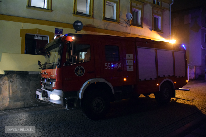 Pożar mieszkania na ul. Głównej w Bardzie