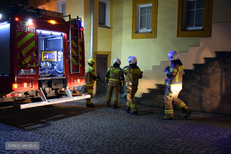 Pożar mieszkania na ul. Głównej w Bardzie