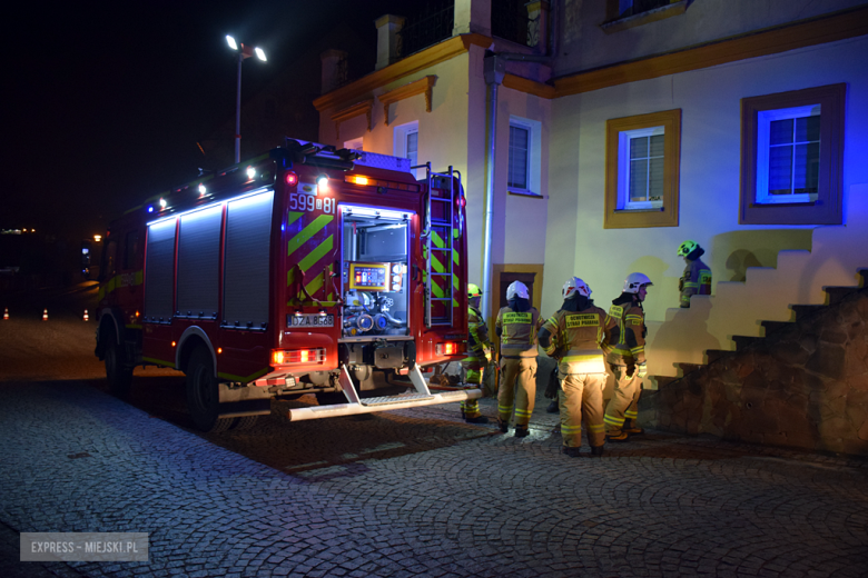 Pożar mieszkania na ul. Głównej w Bardzie