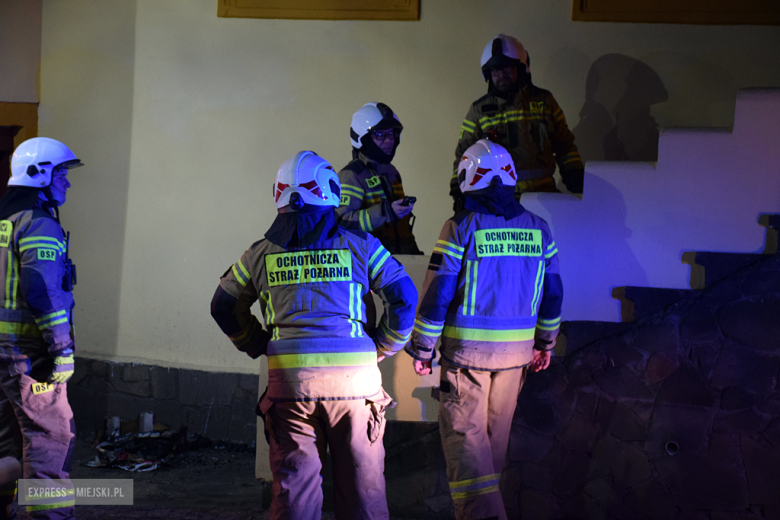 Pożar mieszkania na ul. Głównej w Bardzie