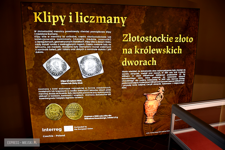 Złotostockie monety odtworzone z precyzją mistrzów. Wyjątkowa wystawa replik i hologramów