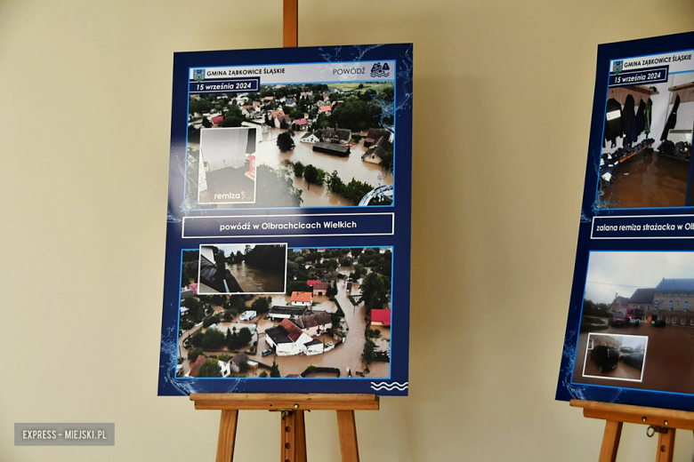 Konferencja prasowa w Olbrachcicach Wielkich