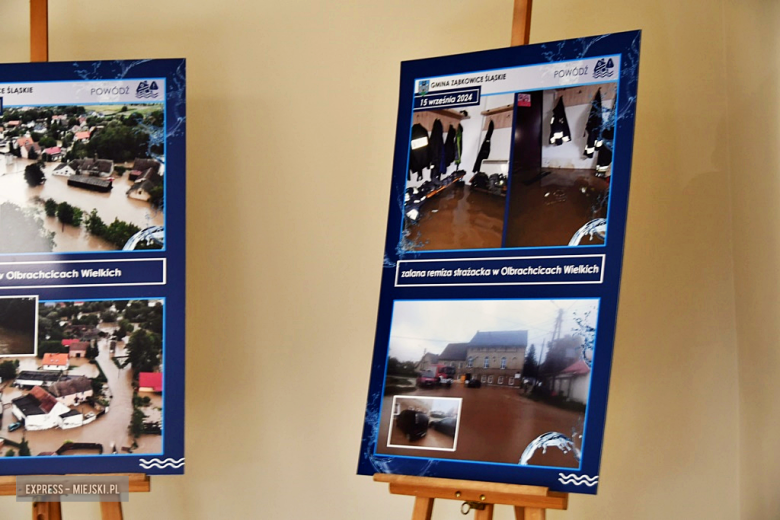 Konferencja prasowa w Olbrachcicach Wielkich