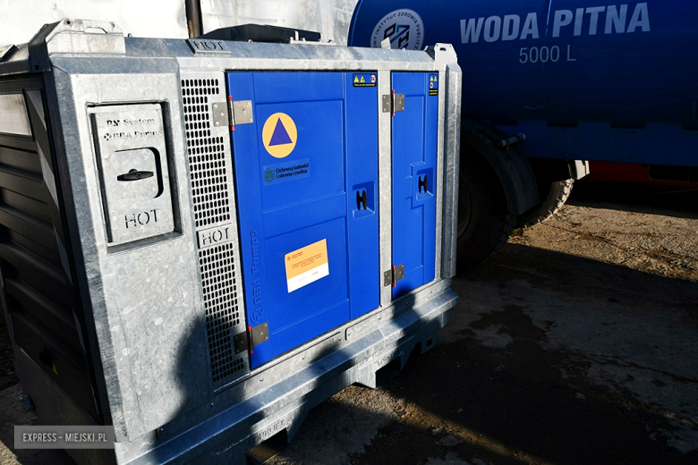 Konferencja prasowa w Olbrachcicach Wielkich