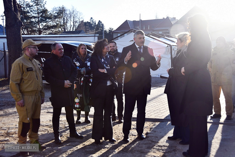 Konferencja prasowa w Olbrachcicach Wielkich