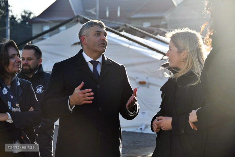 Konferencja prasowa w Olbrachcicach Wielkich