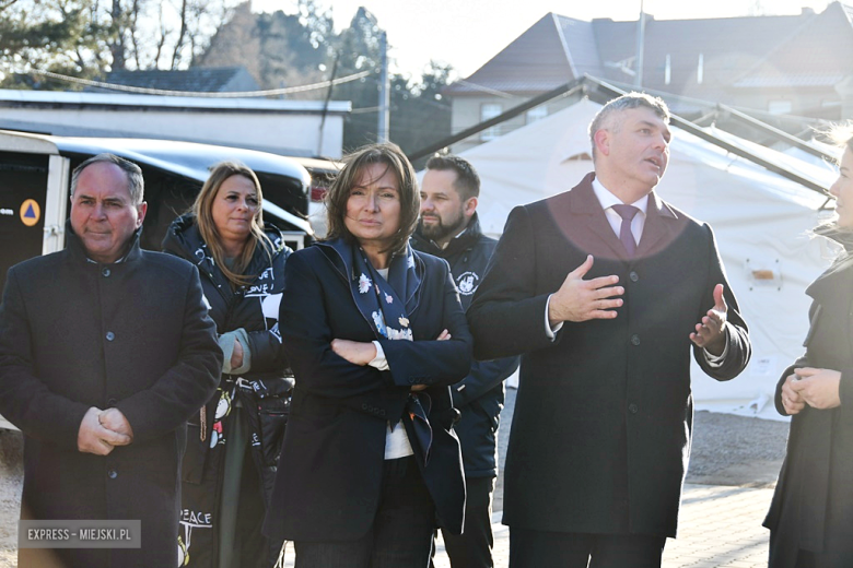 Konferencja prasowa w Olbrachcicach Wielkich