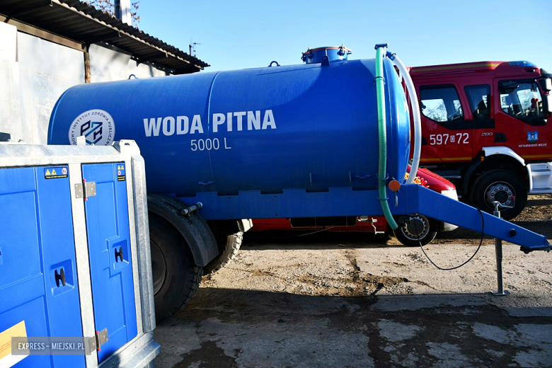 Konferencja prasowa w Olbrachcicach Wielkich