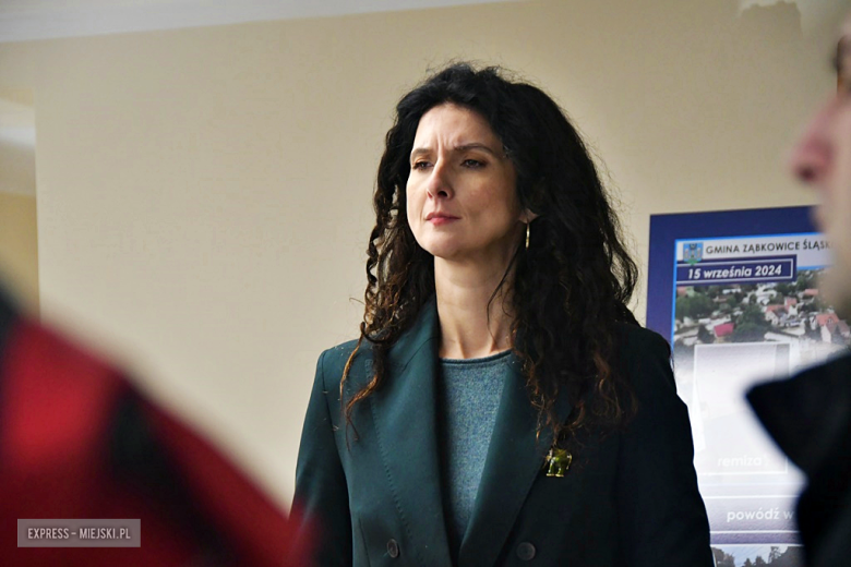 Konferencja prasowa w Olbrachcicach Wielkich