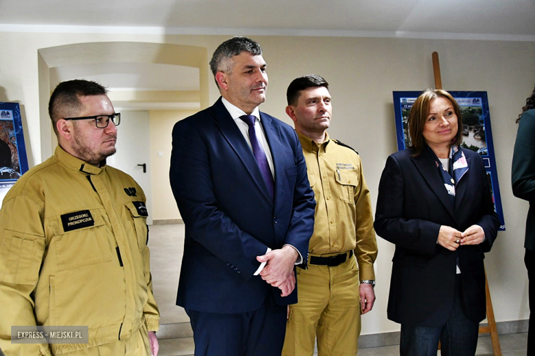 Konferencja prasowa w Olbrachcicach Wielkich