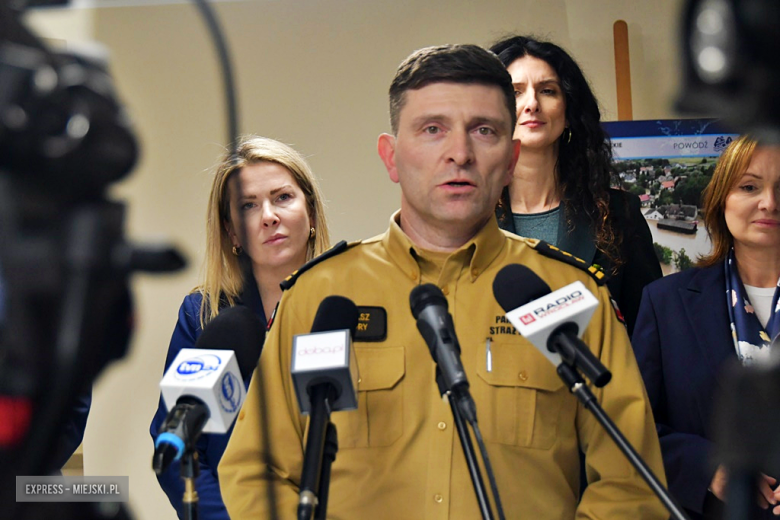 Konferencja prasowa w Olbrachcicach Wielkich