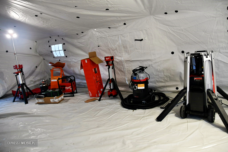 Konferencja prasowa w Olbrachcicach Wielkich