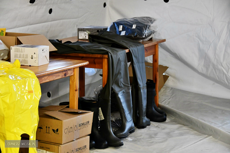 Konferencja prasowa w Olbrachcicach Wielkich