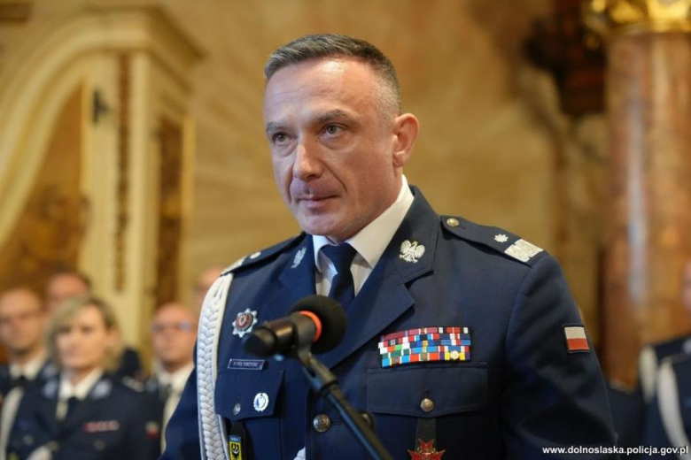 Uroczyste ślubowanie nowych policjantów we wrocławskim Oratorium Marianum