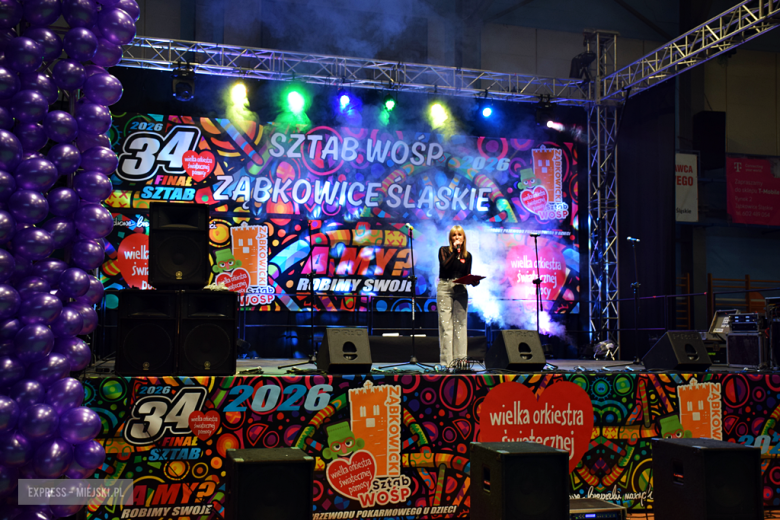 34. finał Wielkiej Orkiestry Świątecznej Pomocy w Ząbkowicach Śląskich