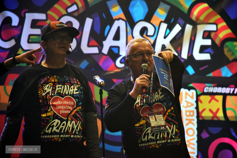 34. finał Wielkiej Orkiestry Świątecznej Pomocy w Ząbkowicach Śląskich