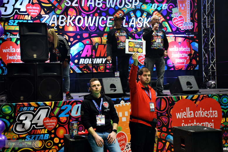 34. finał Wielkiej Orkiestry Świątecznej Pomocy w Ząbkowicach Śląskich