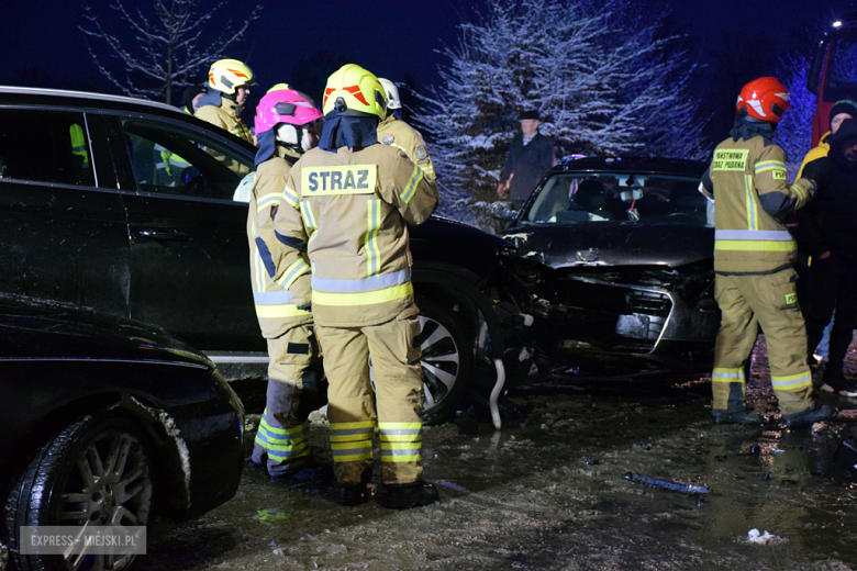Zderzenie BYD oraz audi w Kamieńcu Ząbkowickim [foto]