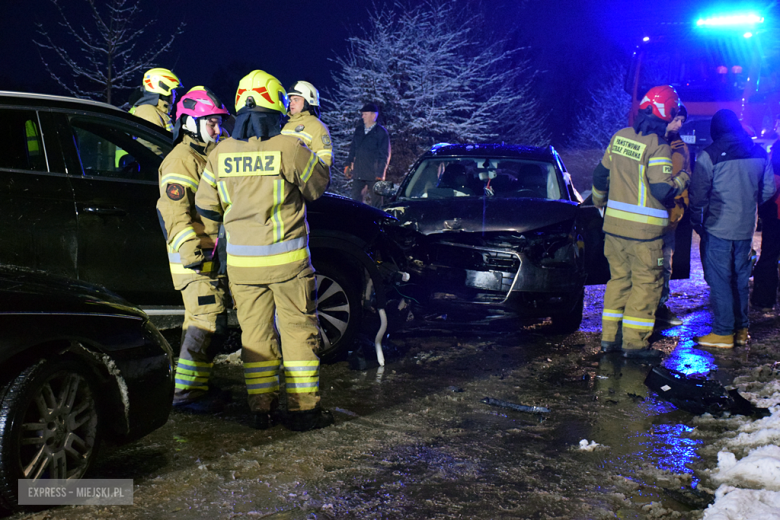 Zderzenie BYD oraz audi w Kamieńcu Ząbkowickim [foto]