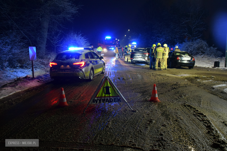 Zderzenie BYD oraz audi w Kamieńcu Ząbkowickim [foto]