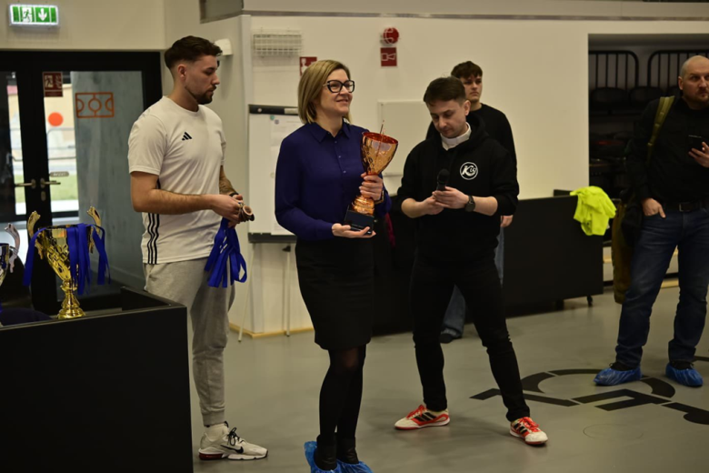 Zakończenie Turnieju Piłki Nożnej Halowej o Puchar Burmistrza Ziębic