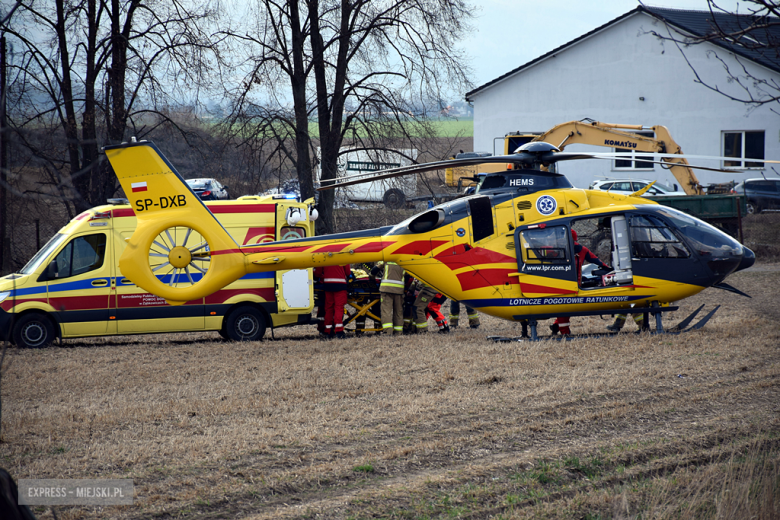 Zderzenie motocykla i osobówki między Ząbkowicami Śląskimi a Stoszowicami