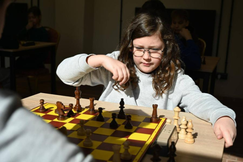Młodzi szachiści rywalizowali w Kamieńcu Ząbkowickim